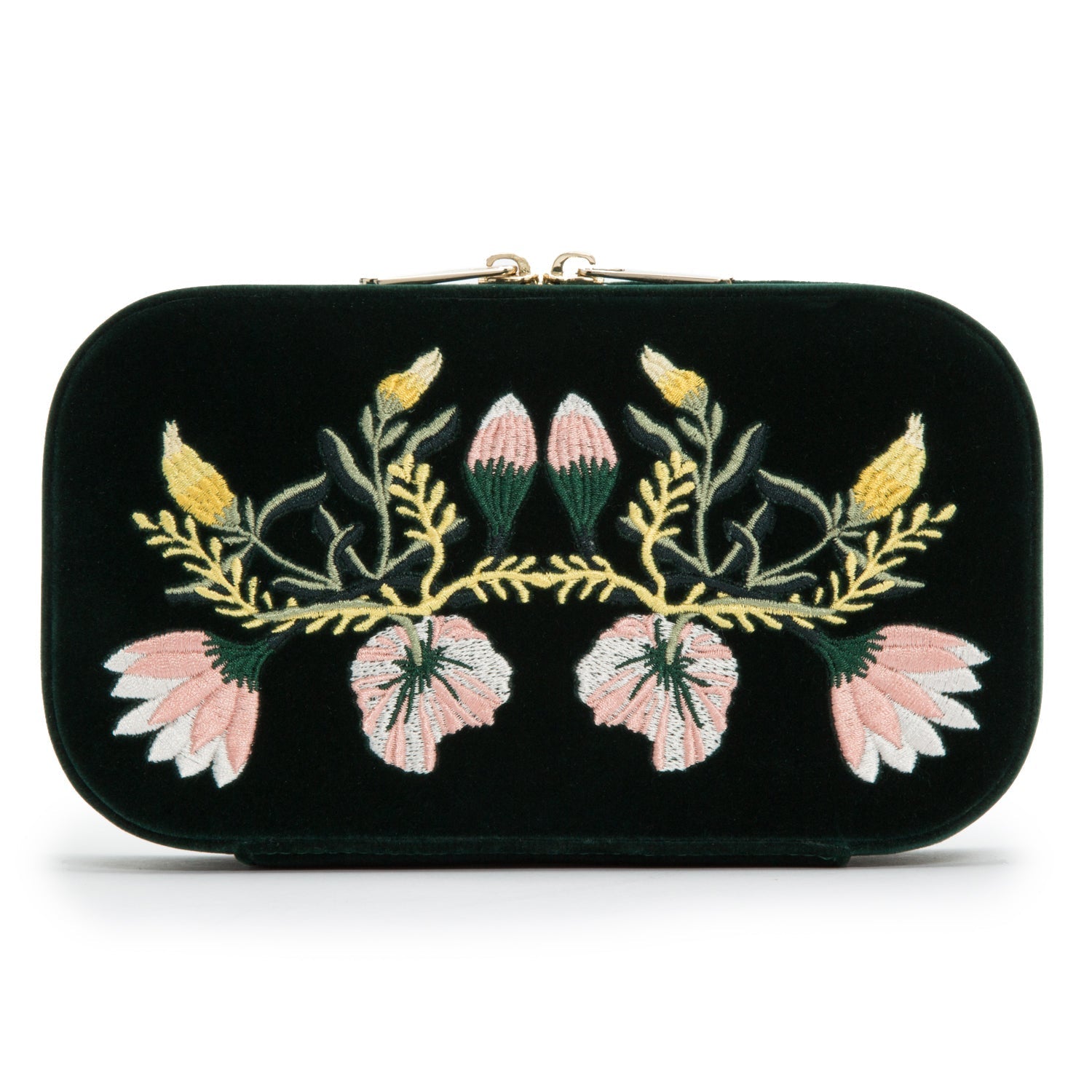 Wolf Zoe Travel Zip Case Forest Green