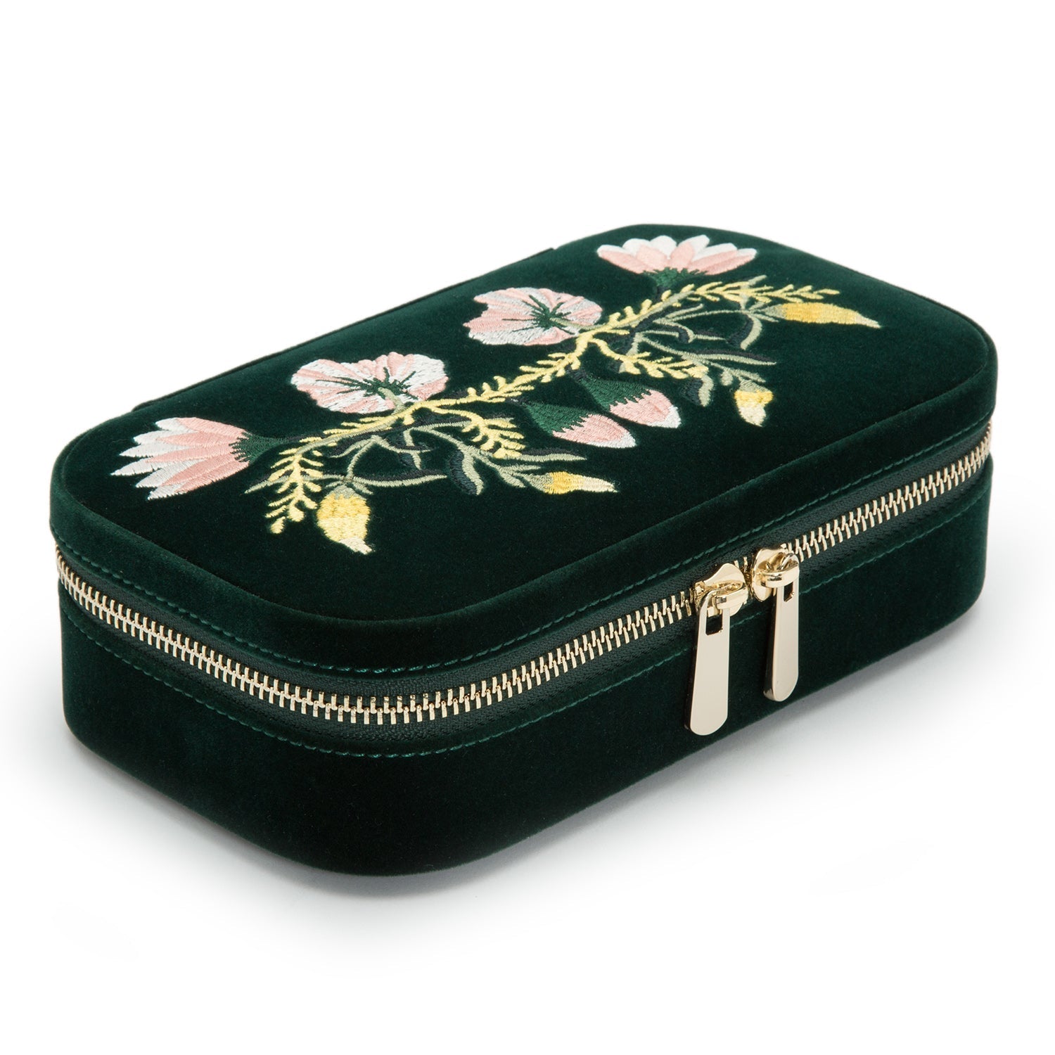 Wolf Zoe Travel Zip Case Forest Green