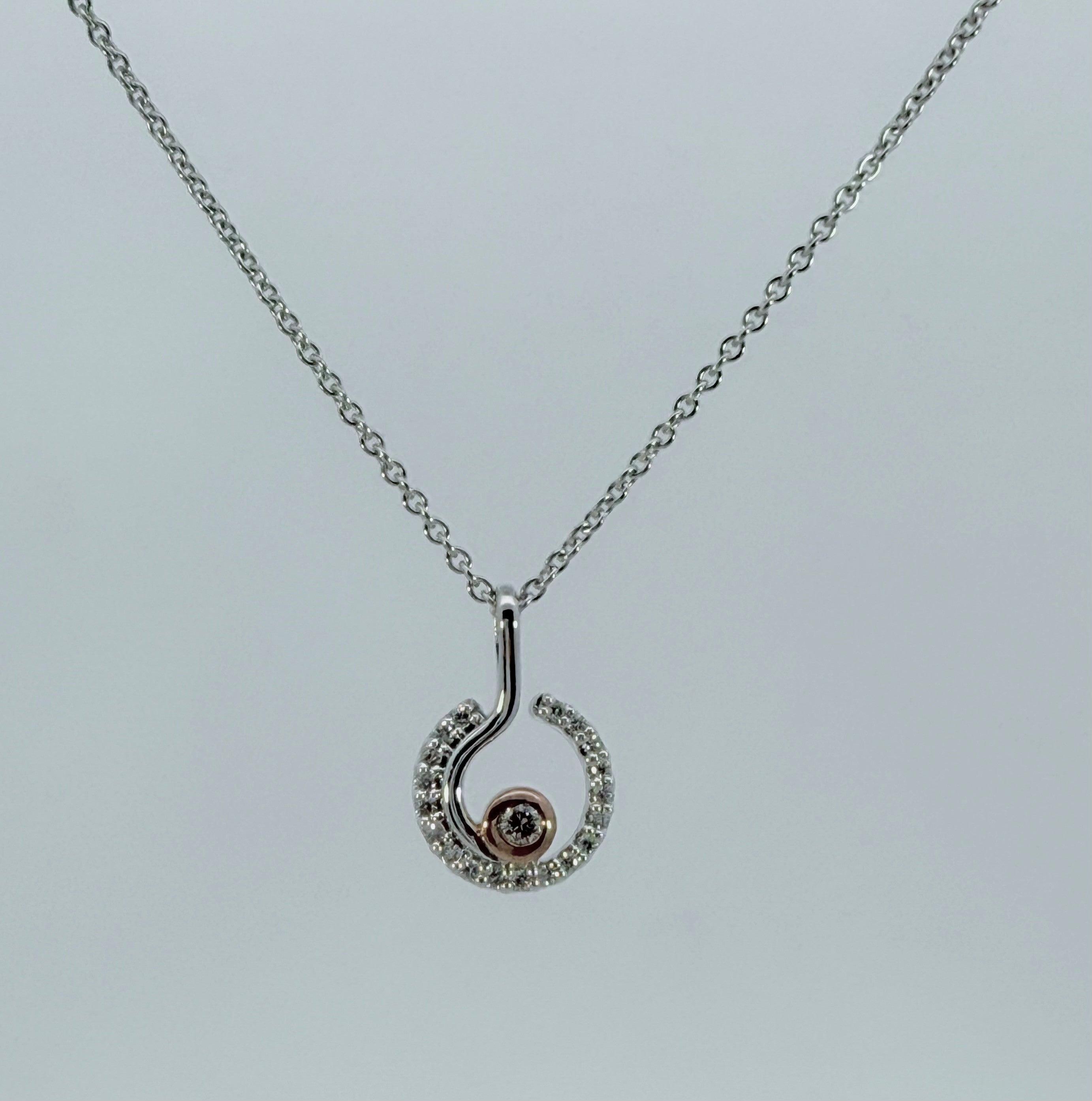 9ct Gold Argyle Pink Diamond Pendant