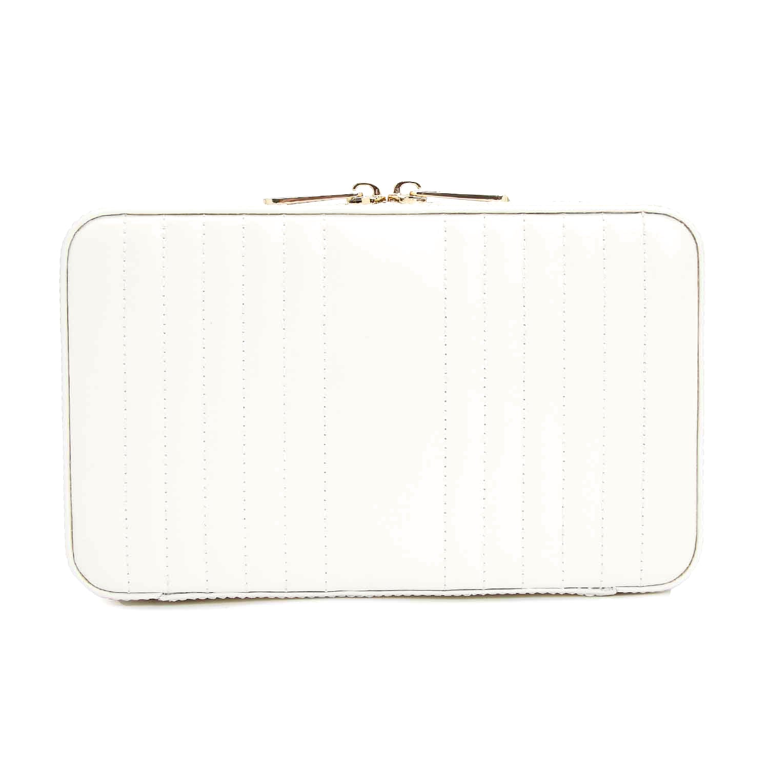Wolf Maria Medium Zip Case White