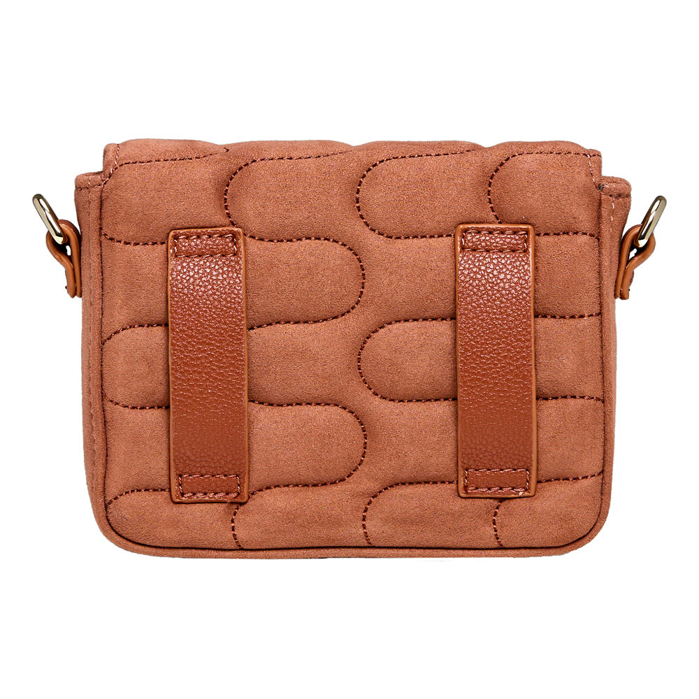 Wolf Mimi Swirl Mini Bag Nutshell Brown