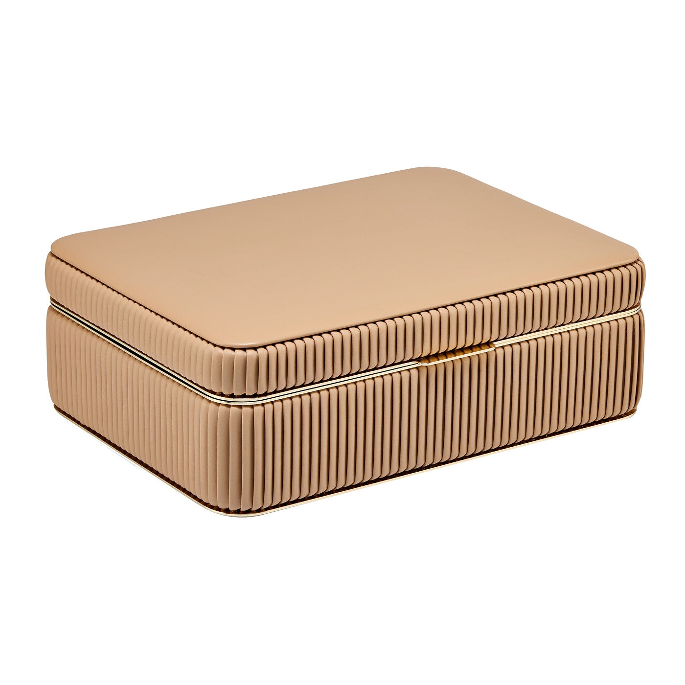 Wolf Bella Medium Jewellery Box Mocha