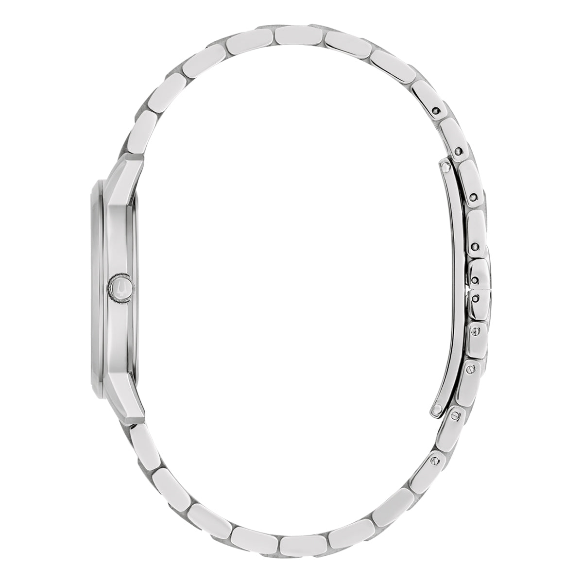 Bulova Ladies Classic Silver & Mother of Pearl Watch