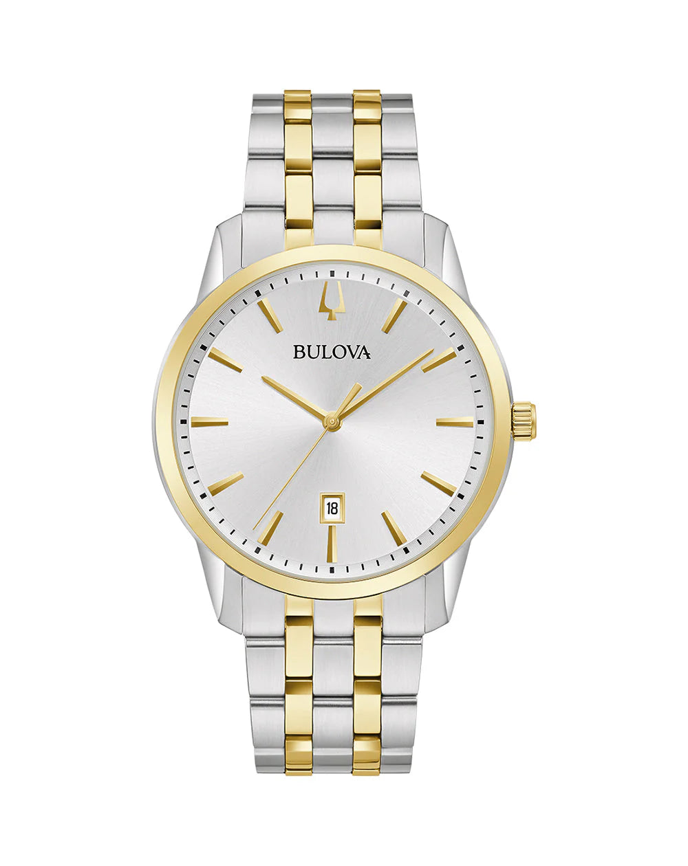 Bulova Men's Classic Sutton 2 Tone Watch