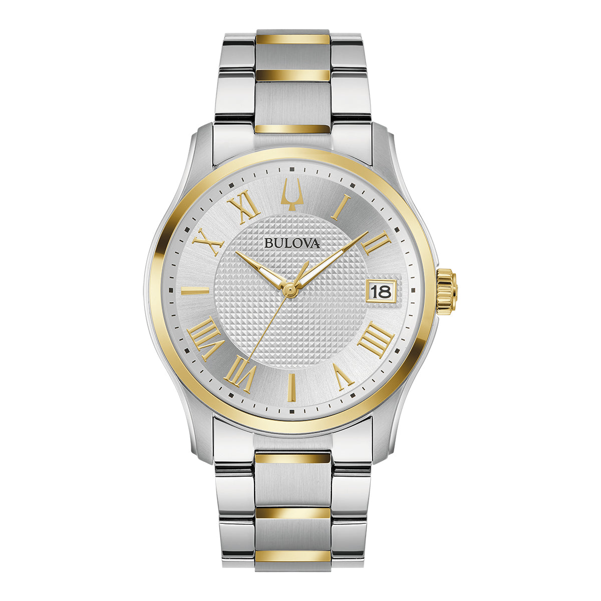 Bulova Men's Classic Wilton Two-Tone Watch