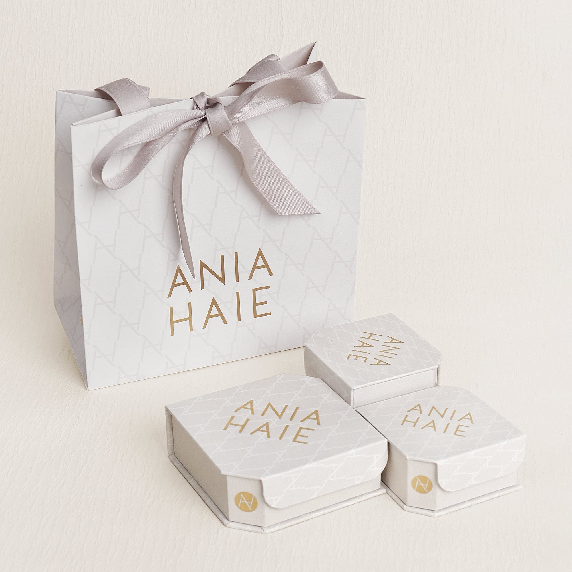 Ania Haie Gold Square Mother-of-Pearl Necklace