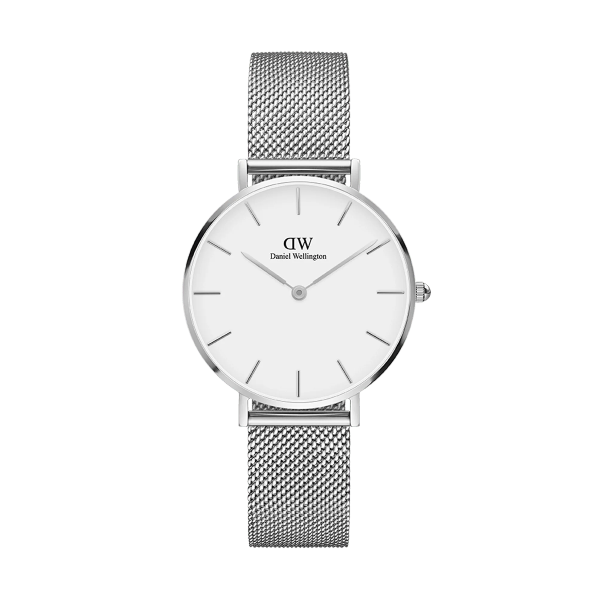 Daniel Wellington Petite Sterling Silver White Watch