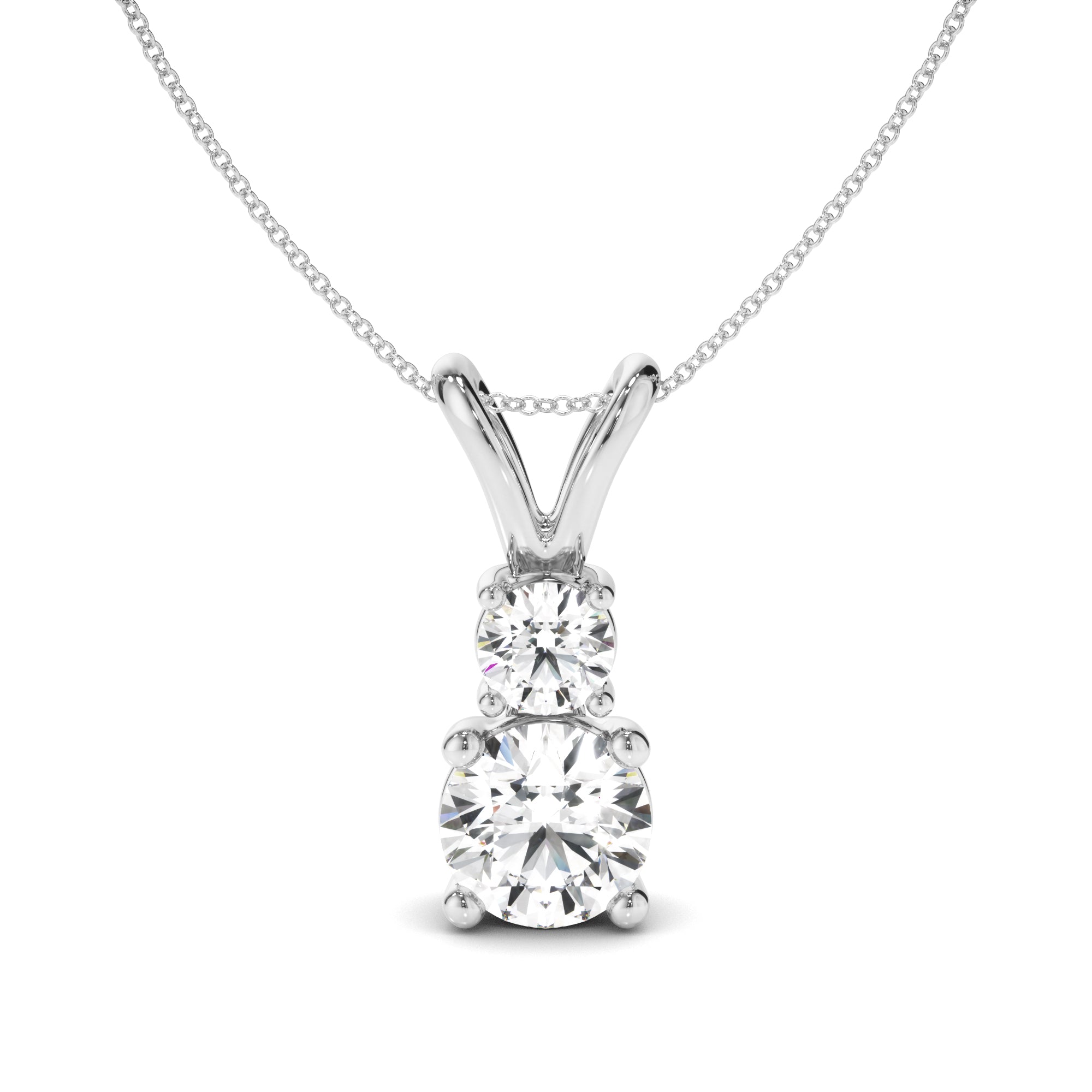Round Brilliant Cut Diamond Pendant