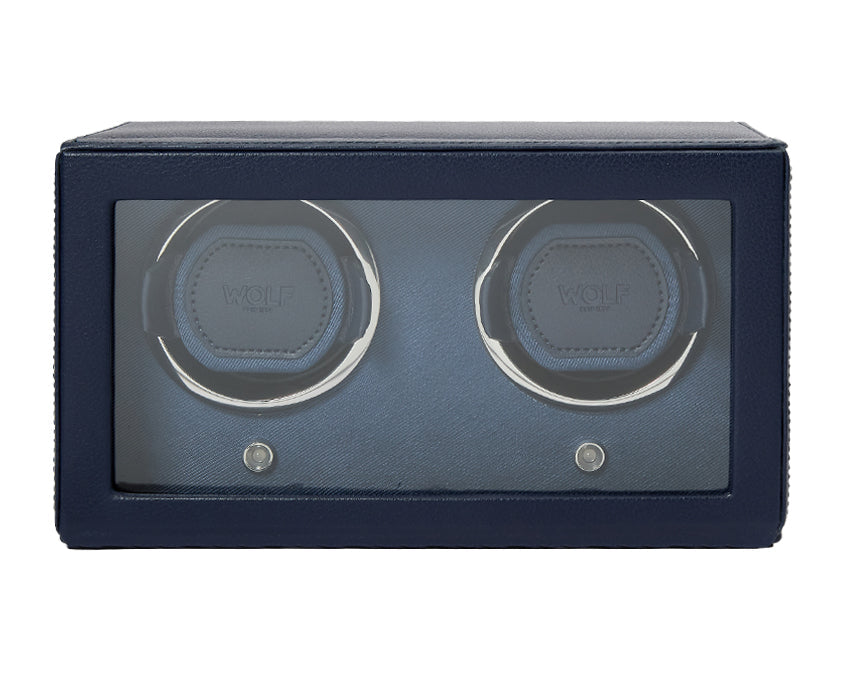 Wolf Double Cub Winder with Cover Navy