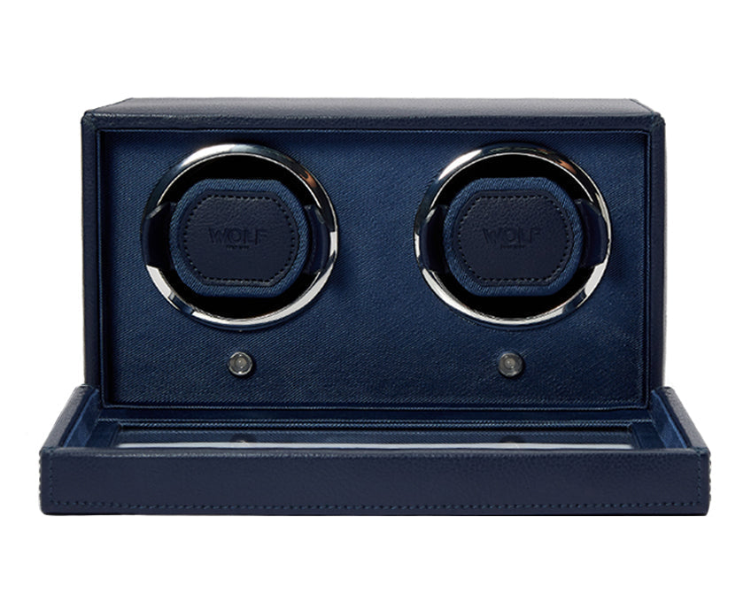 Wolf Double Cub Winder with Cover Navy