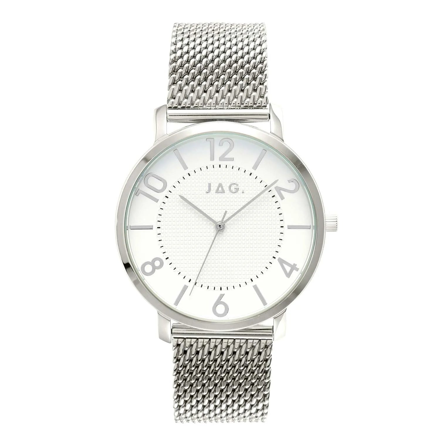 Jag Earl White Mens Watch J2327A