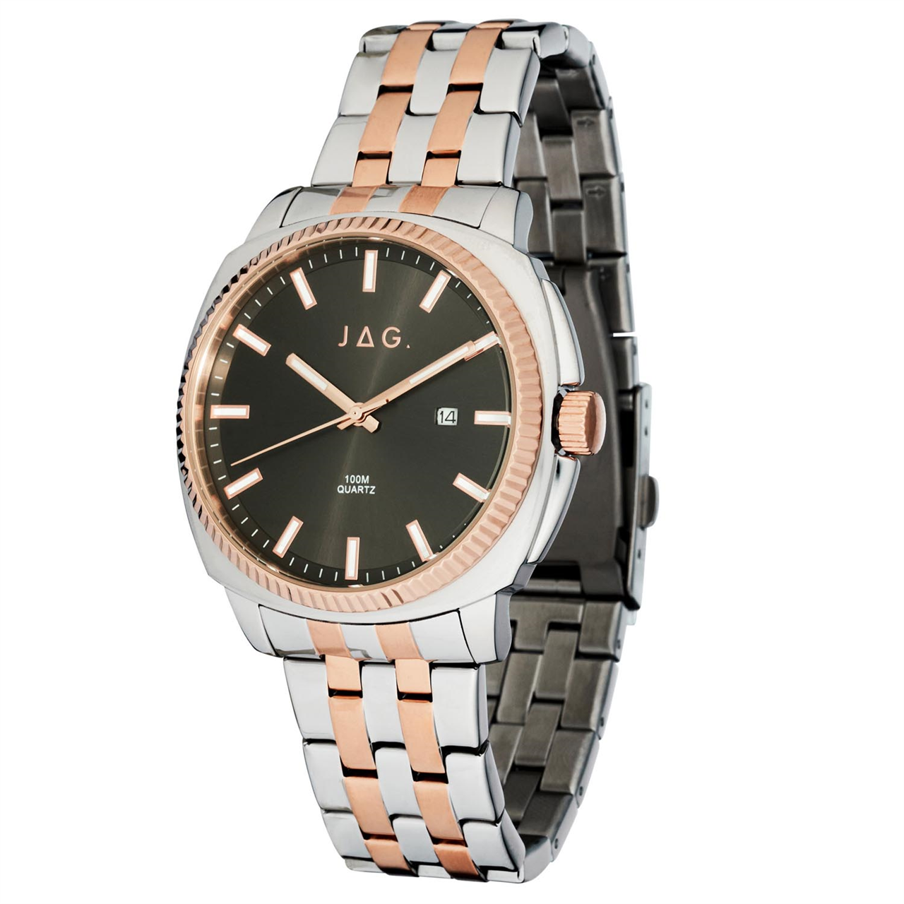 Jag Logan Two-Tone Stainless Steel Watch J2657A