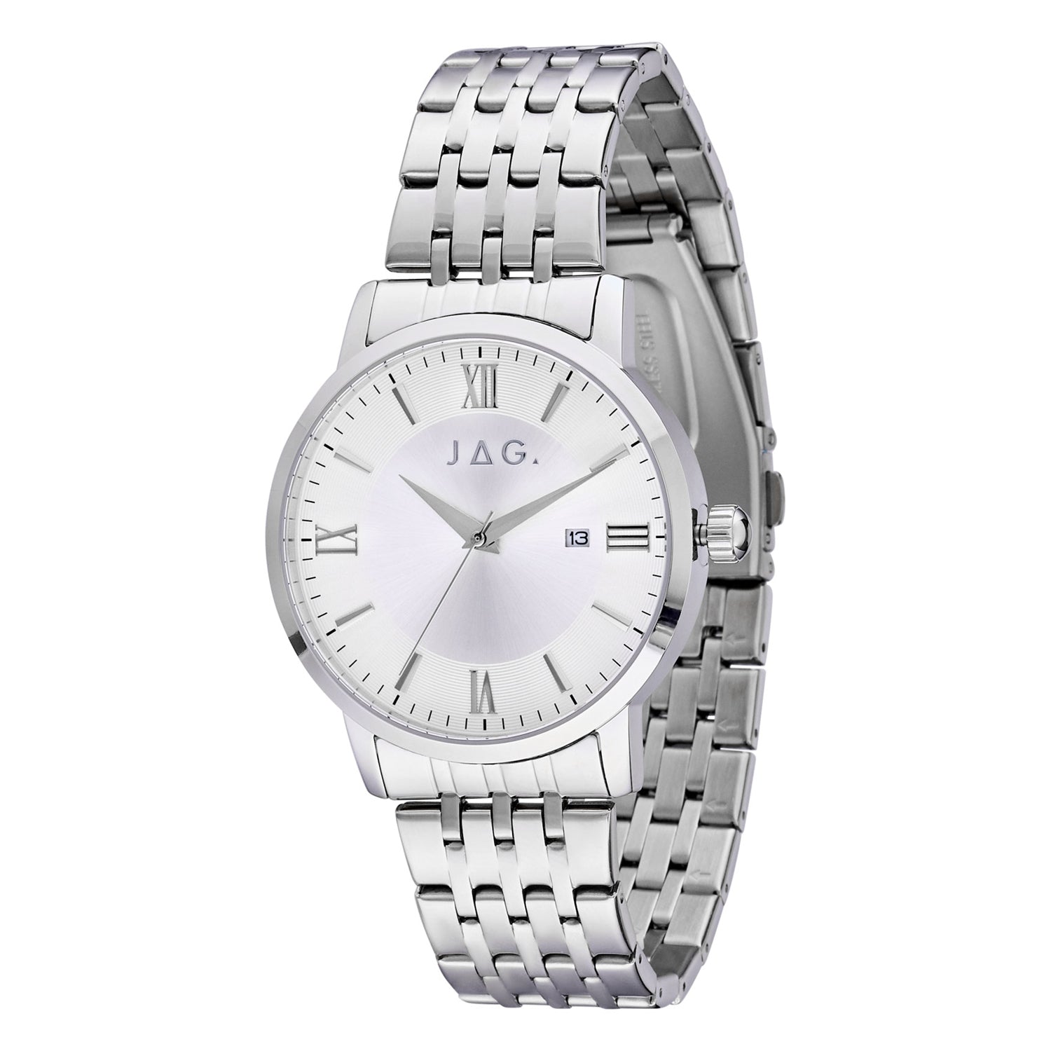 Jag Banks Silver Watch J2826A