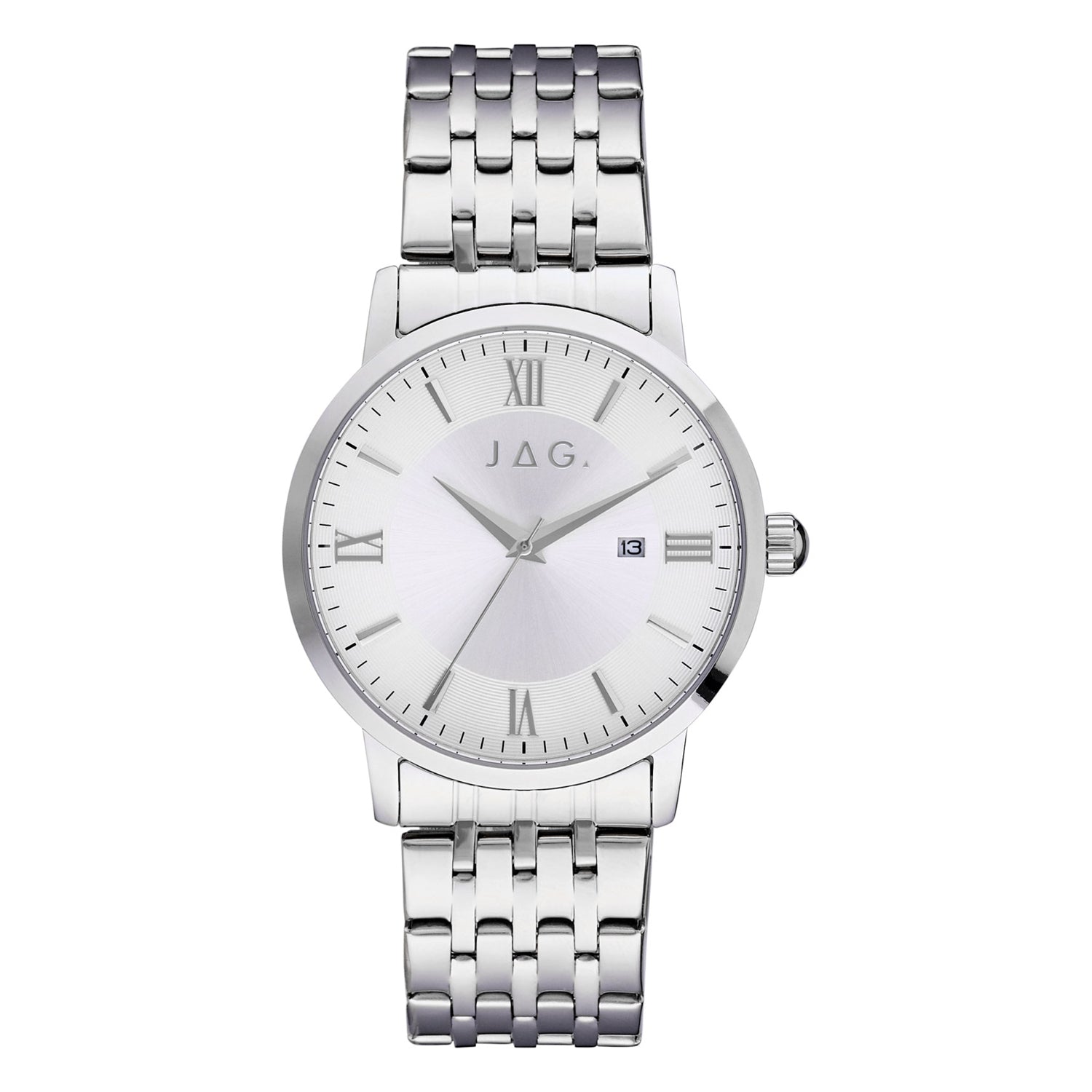 Jag Banks Silver Watch J2826A