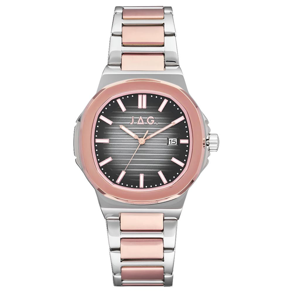 Jag Eaton Rose Gold Black Men's Watch J2846A