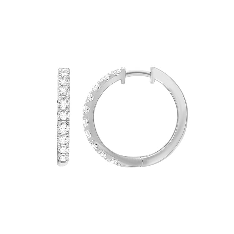 1.50ct Lab Grown Diamond Earrings in 9ct White Gold