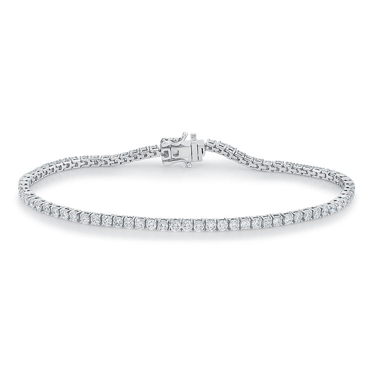 3.00ct Lab Grown Diamond Bracelet in 9ct White Gold