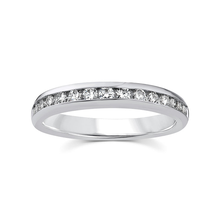 0.50ct Lab Grown Diamond Ring in 9ct White Gold