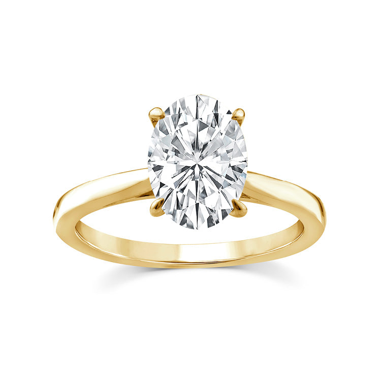 2.00ct Lab Grown Diamond Ring in 9ct Yellow Gold