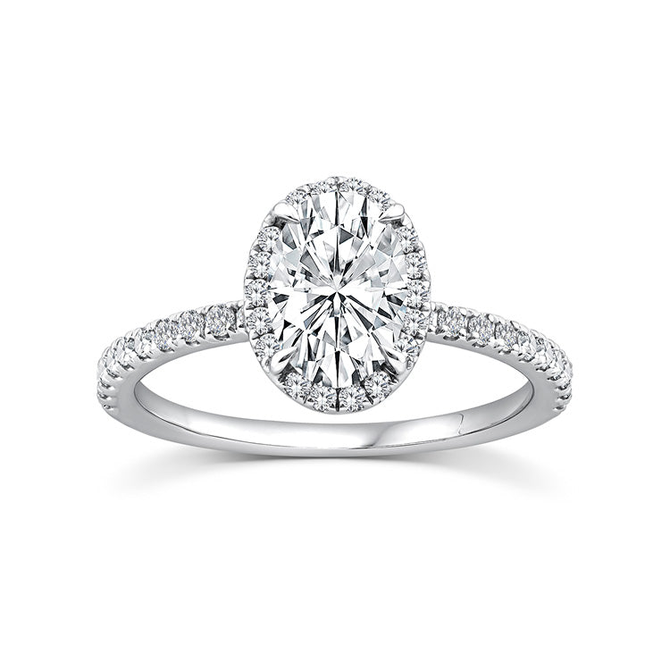 1.25ct Lab Grown Diamond Ring in 9ct White Gold