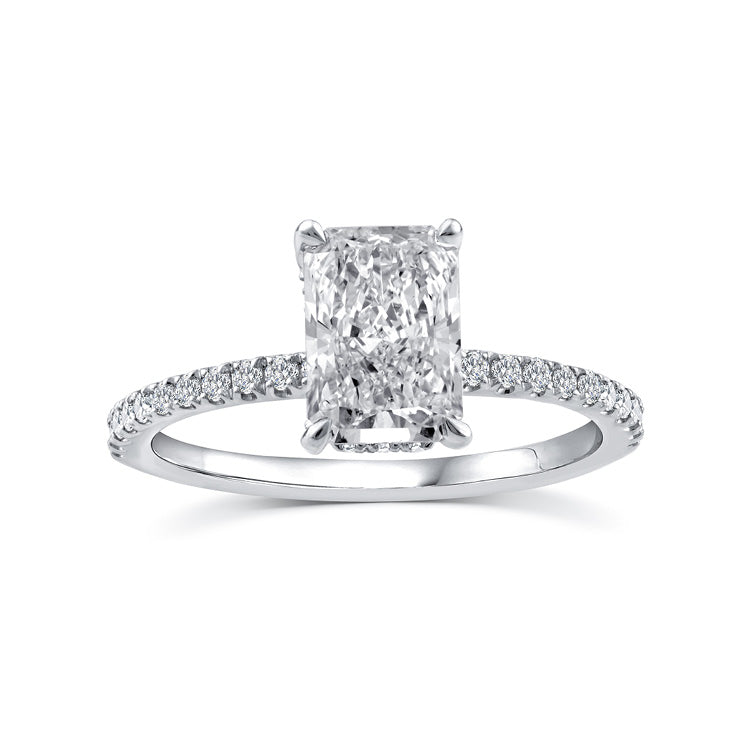 1.75ct Lab Grown Diamond Ring in 9ct White Gold