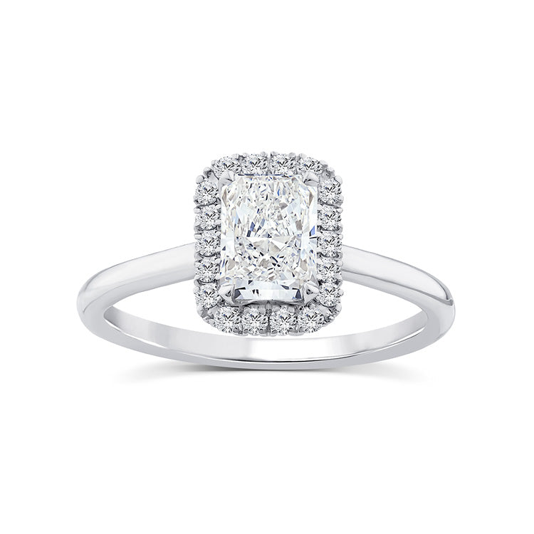 1.15ct Lab Grown Diamond Ring in 9ct White Gold