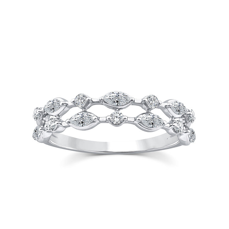 0.40ct Lab Grown Diamond Ring in 9ct White Gold