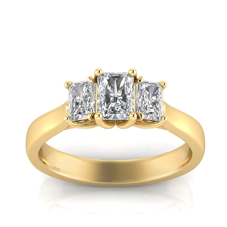 1.00ct Lab Grown Diamond Ring in 9ct Yellow Gold