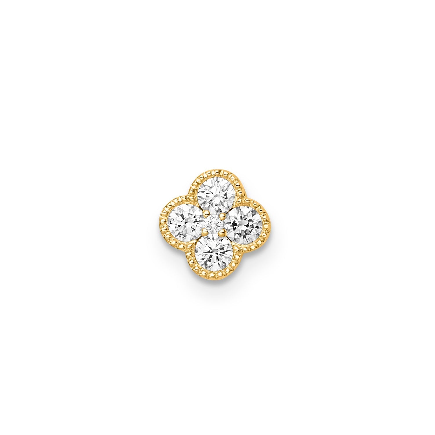 0.25ct Lab Grown Diamond Pendant in 9ct Yellow Gold