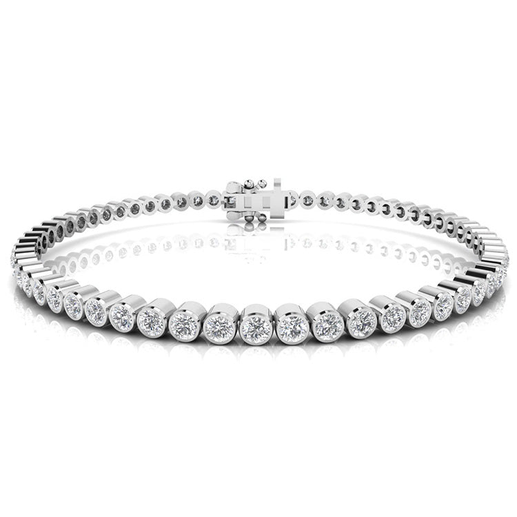 3.00ct Lab Grown Diamond Bracelet in 9ct White Gold