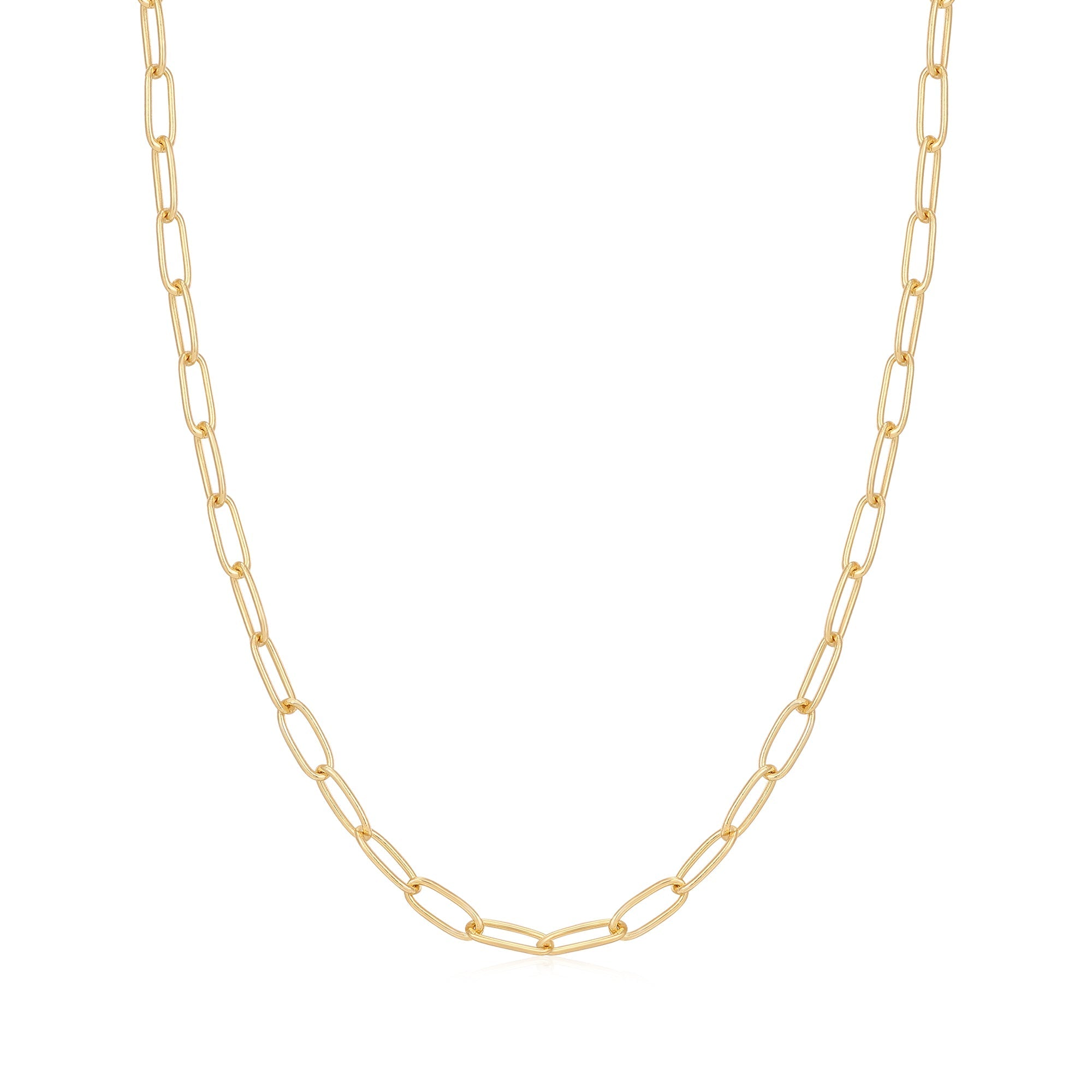 Ania Haie Gold Link Charm Chain Necklace