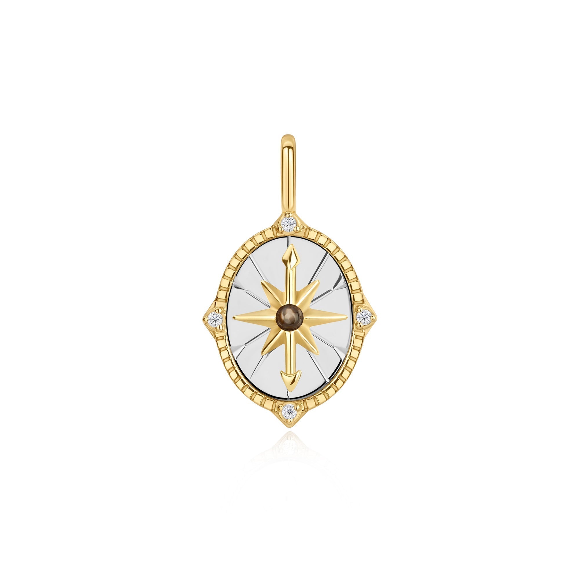 Ania Haie Two Tone Star Disc Charm