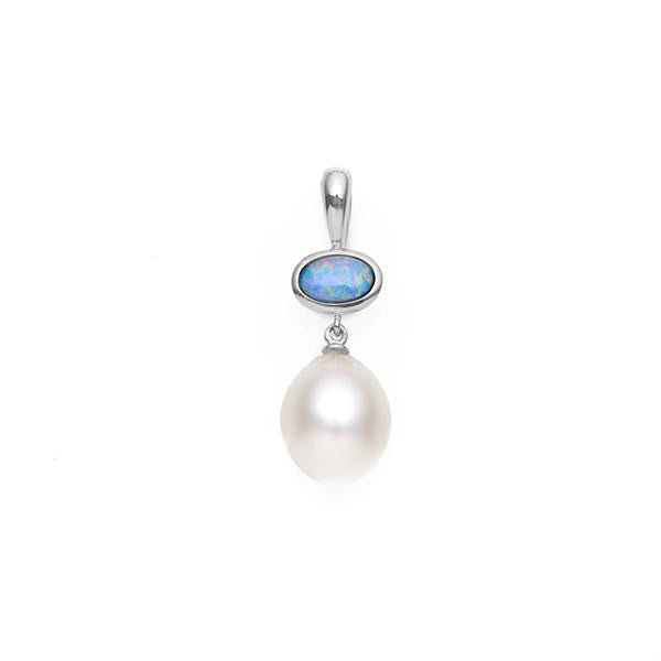Sterling Silver Tamarama Tide Pearl Pendant