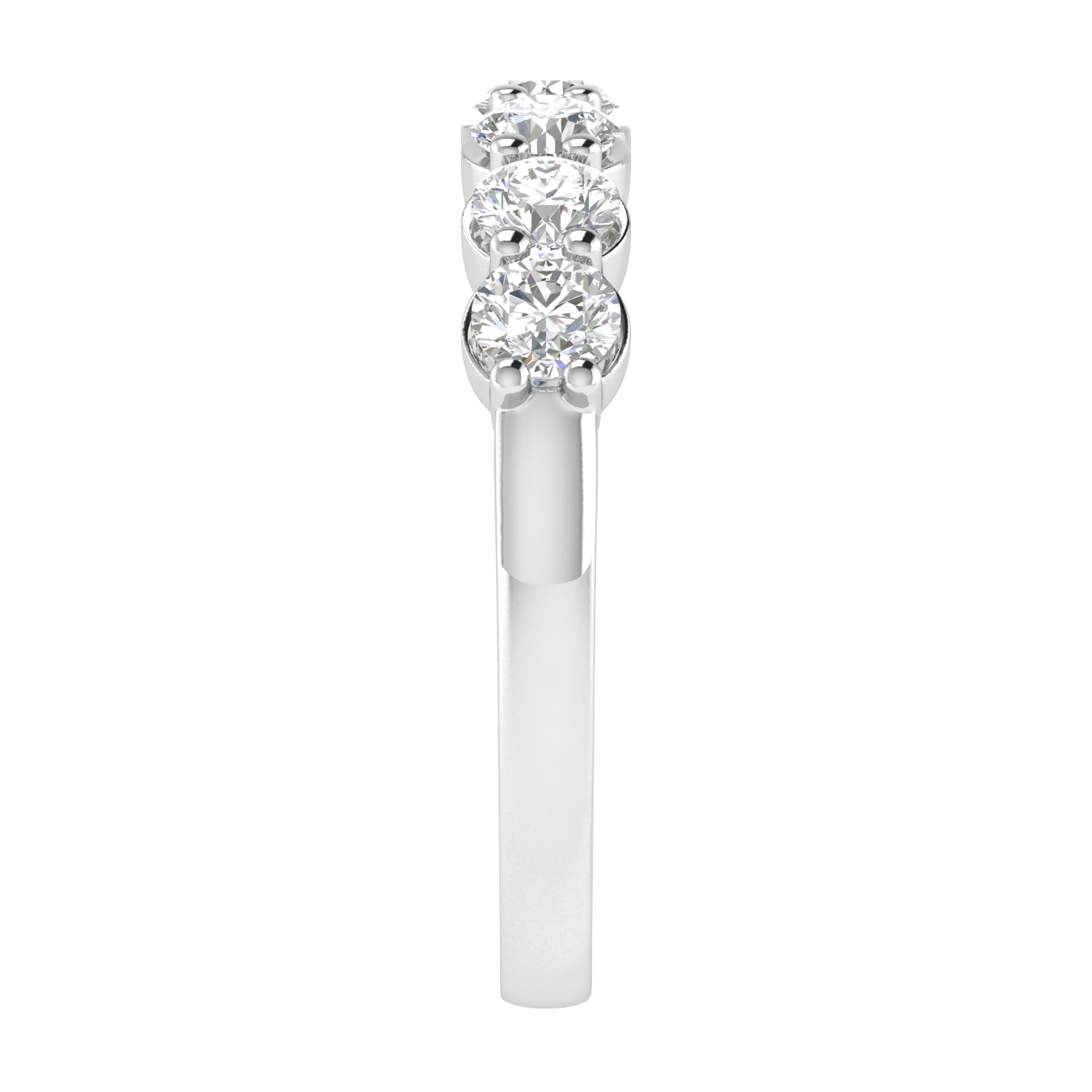 Diamond Fashion Ring with 1.00ct Diamonds in 18K White Gold