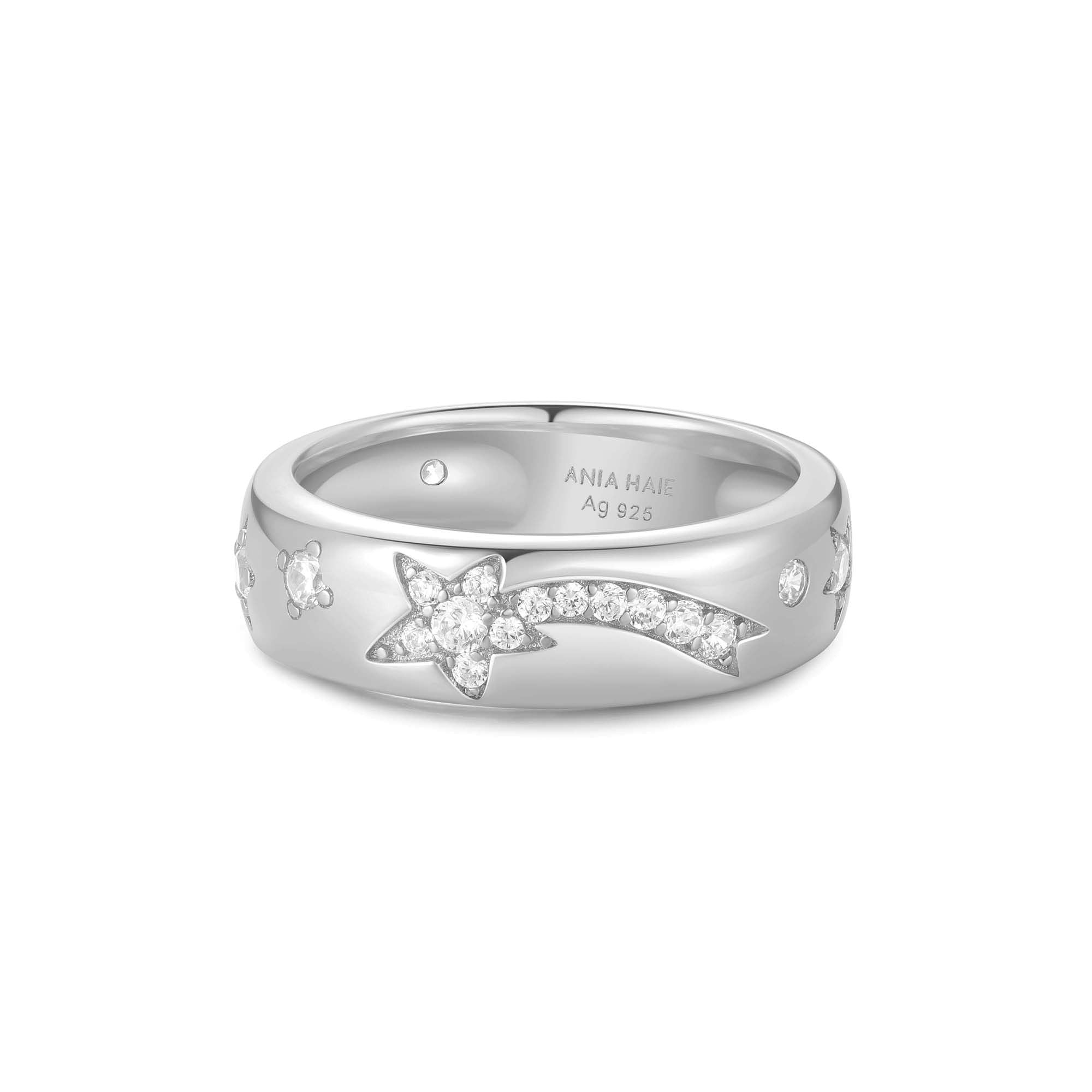 Silver Celestial Chunky Ring