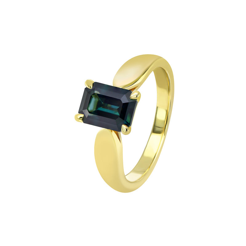 Celine Petite Emerald Ring