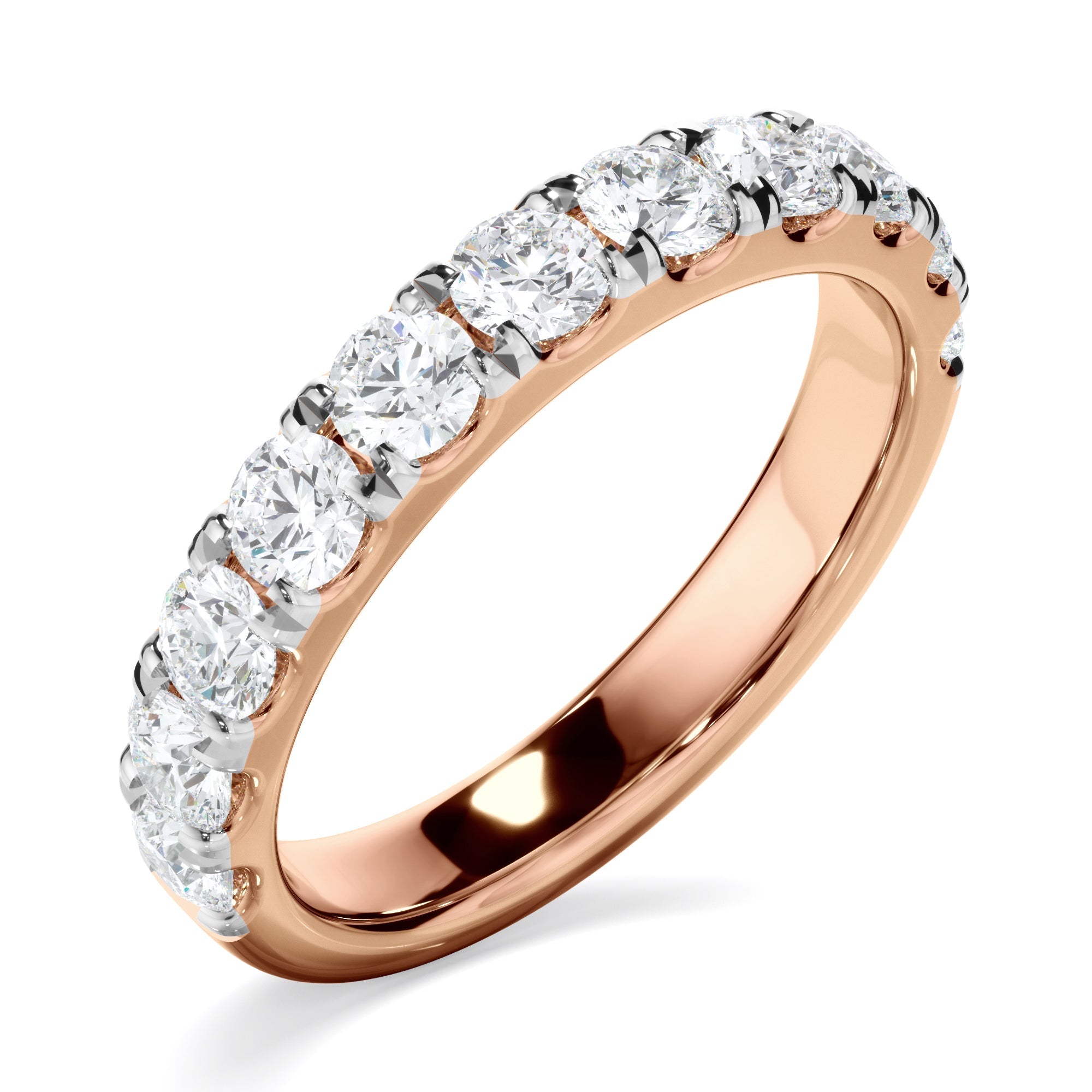 Diamond Claw Set Wedding Ring