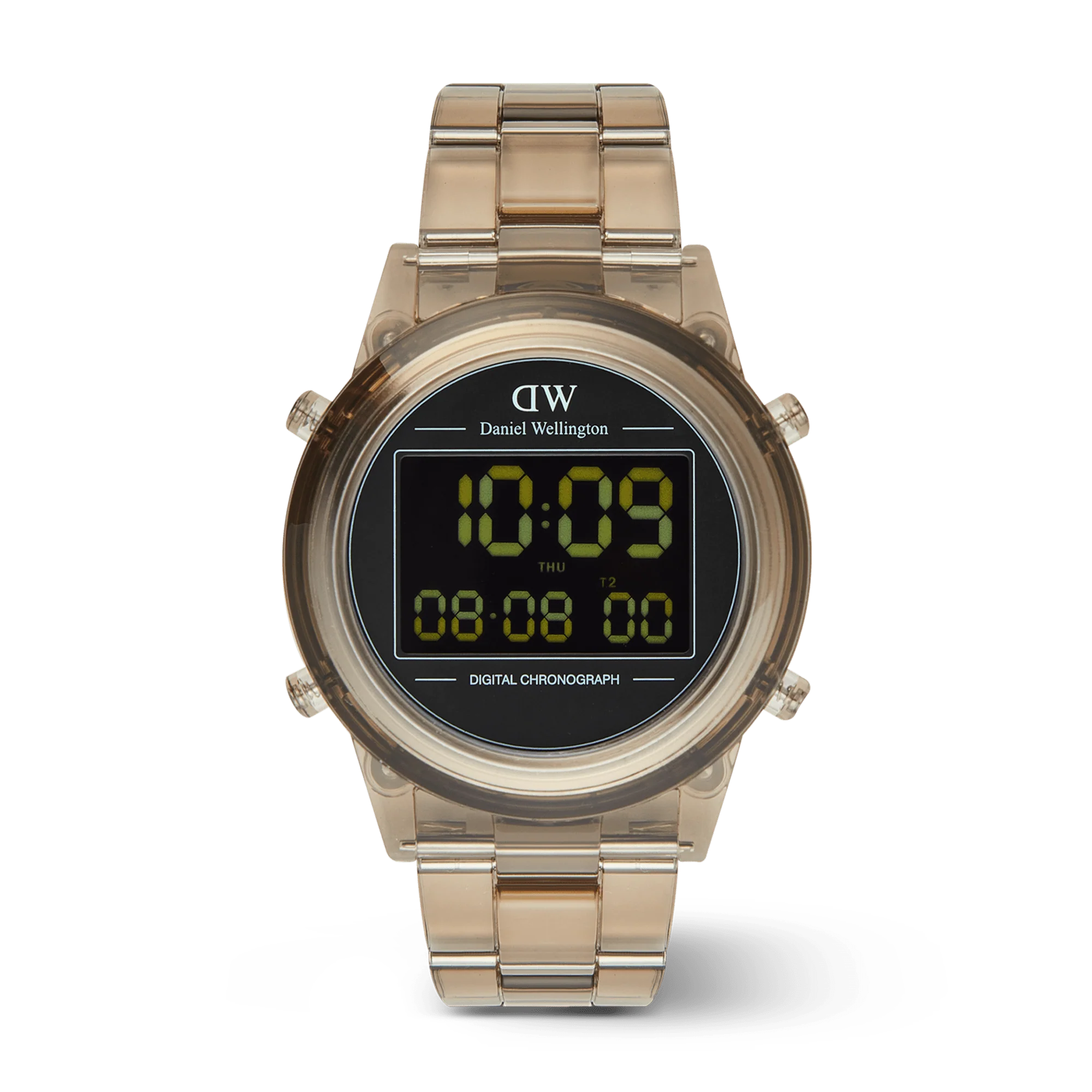 Daniel Wellington Retro Digital Dark Brown Watch