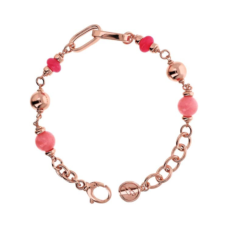 Bronzallure Felicia Pink Bracelet