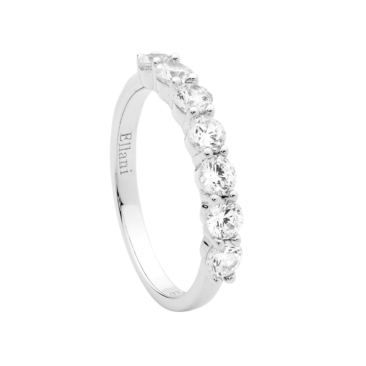 Sterling Silver Cubic Zirconia Ring 