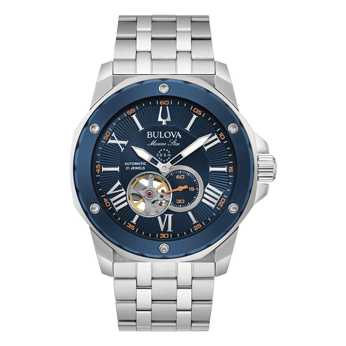 Bulova Men's Marine Star Automatic Watch 98A302